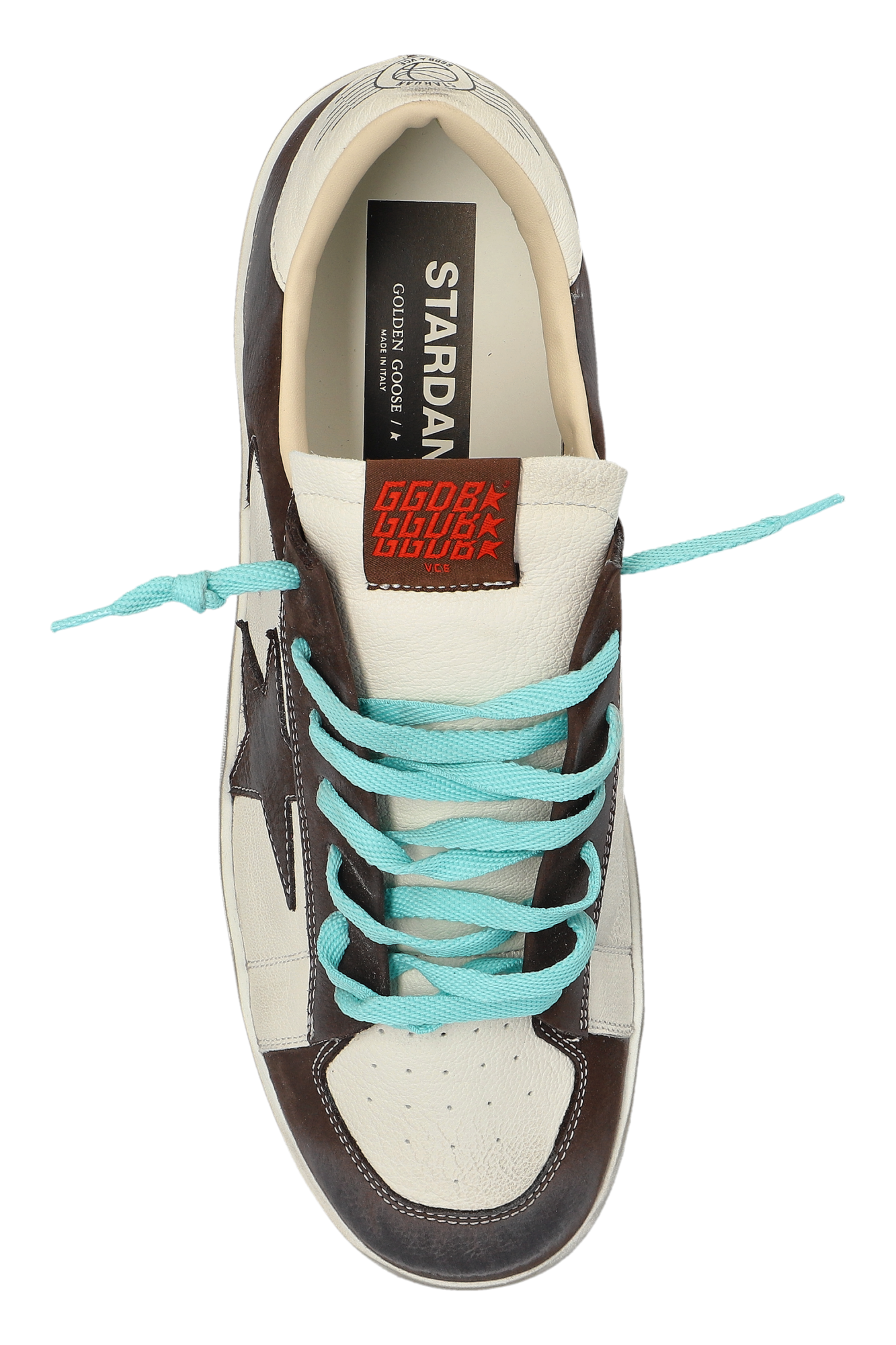 GOLDEN スタタンレスアッフスニカ GWF00667F006168 15619 Golden Goose Sports shoes 'Stardan Con Collarino Spezzato